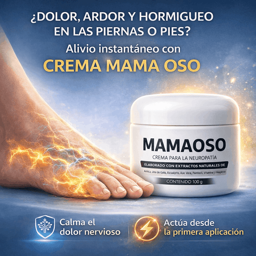 Crema para la neuropatía Mama Oso